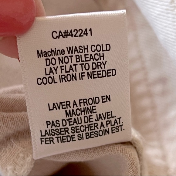 YFB Young Fabulous & Broke Beige Flap pocket Crop  jacket, tencell blend, L NWOT - Picture 13 of 14